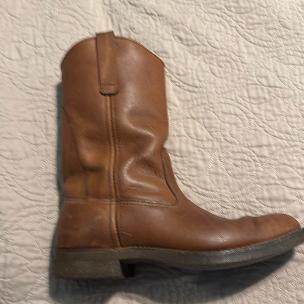 Vintage Red Wing Brown Pull On Boots Made in USA